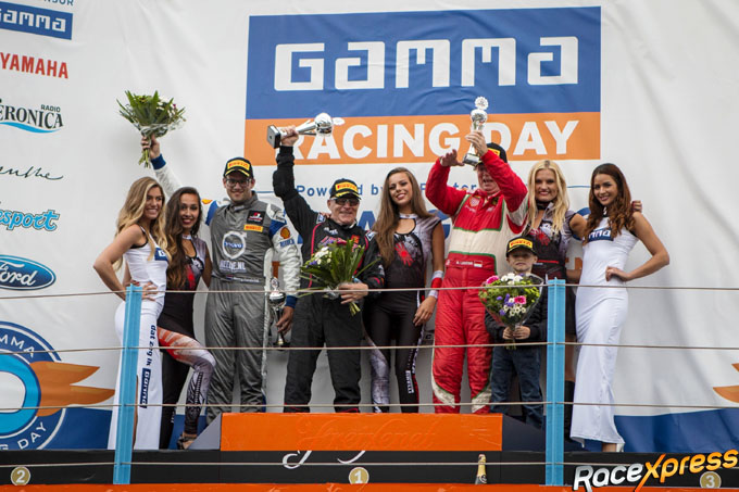 Podium zondag Gamma Racing Days